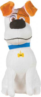 THE SECRET LIFE OF PETS Plüsch Figur Terrier MAX weiß | 29 cm 